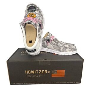 Howitzer Roam Alpine Veil Camo Grey Pink Slip On Shoes CVW5430/GY Womens 12 NEW